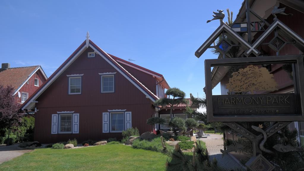 Hotel Harmony Park Nida House Exterior foto